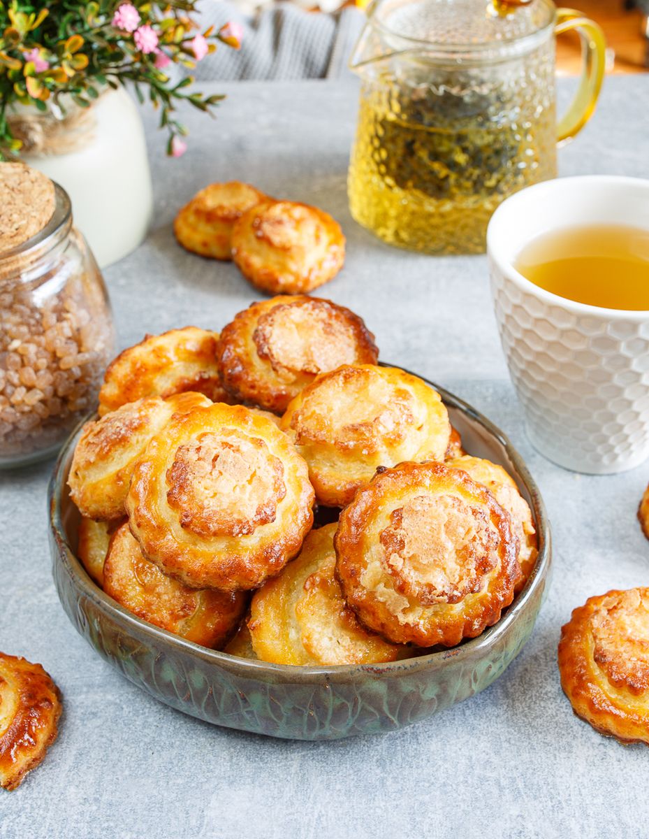 Вкусные творожные лакомки — рецепт приготовления румяной выпечки из детства