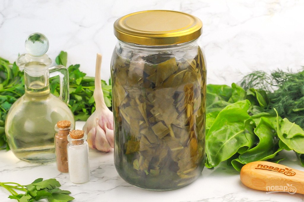 Щавель на зиму: простой рецепт вкусной заготовки в банке