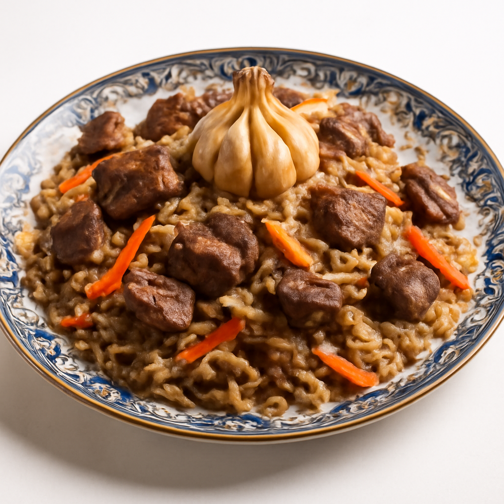 Вкусный плов из говядины в казане на костре: пошаговый рецепт приготовления
