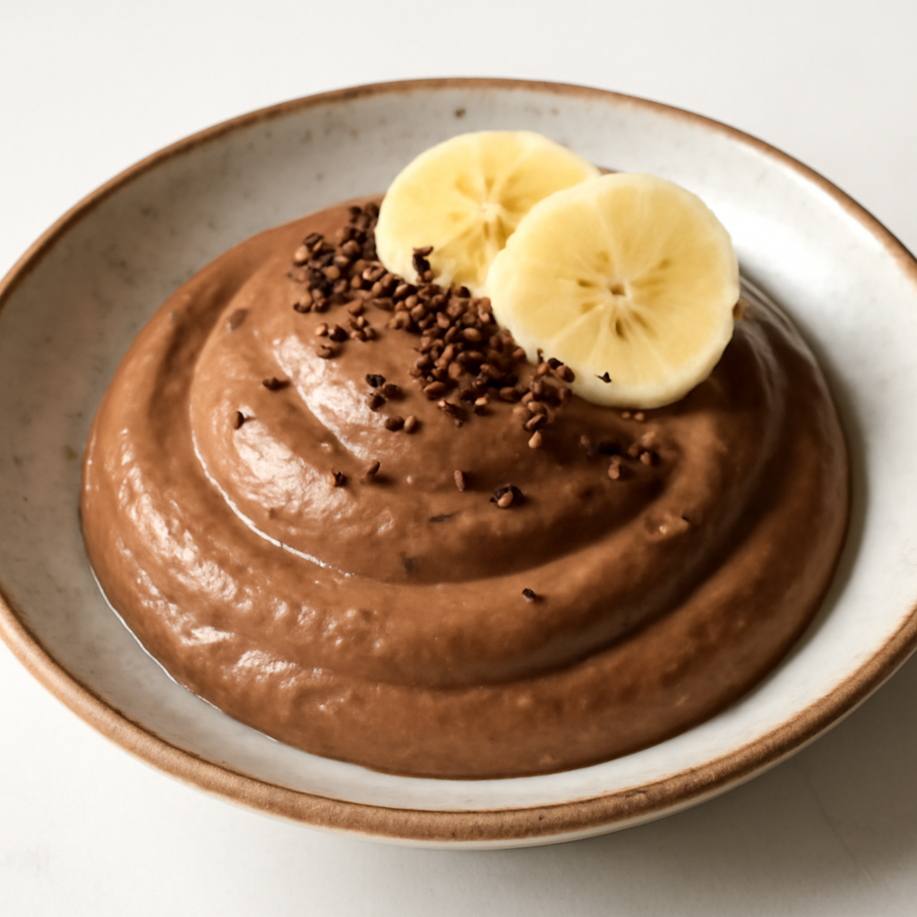 Вкусный шоколадный мусс ПП: рецепт приготовить дома из банана и ряженки