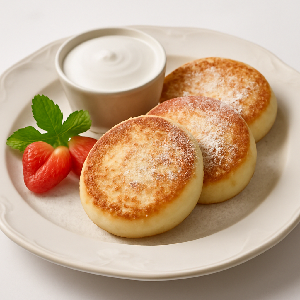 Сырники из творога с манкой