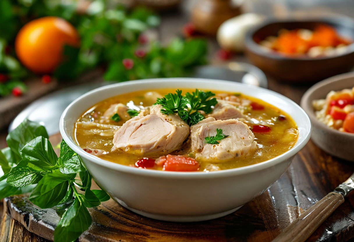 Куриный бульон