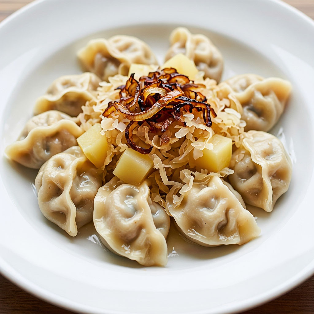 Вареники с капустой